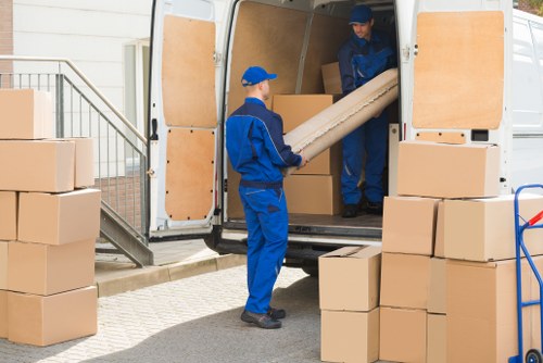 Removal team helping with a home move in Blackfen