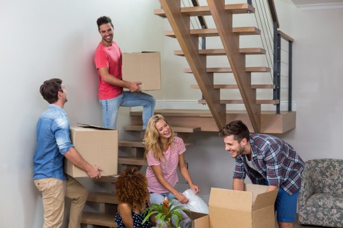 Moving van prepared for residential removals in Blackfen and nearby areas