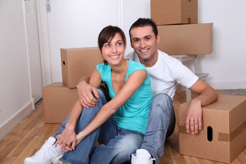 Local removal team handling a house move in Blackfen