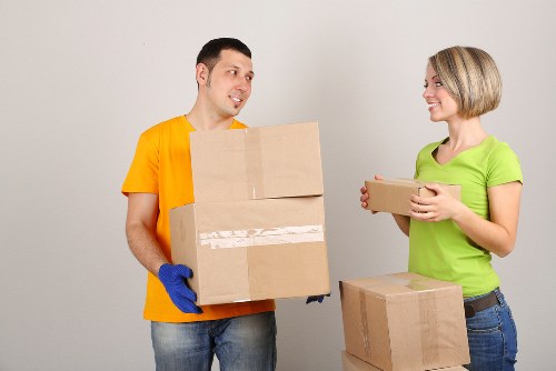 Local team collecting bulky furniture from a Blackfen property