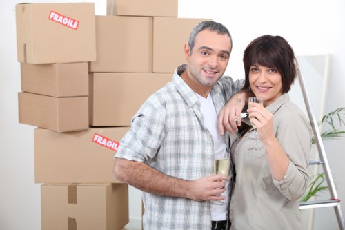 Local moving support with loading and unloading for Blackfen customers